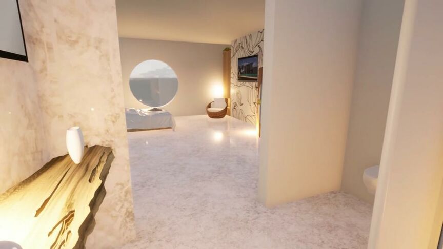 Prestigious villa wide canal facing south