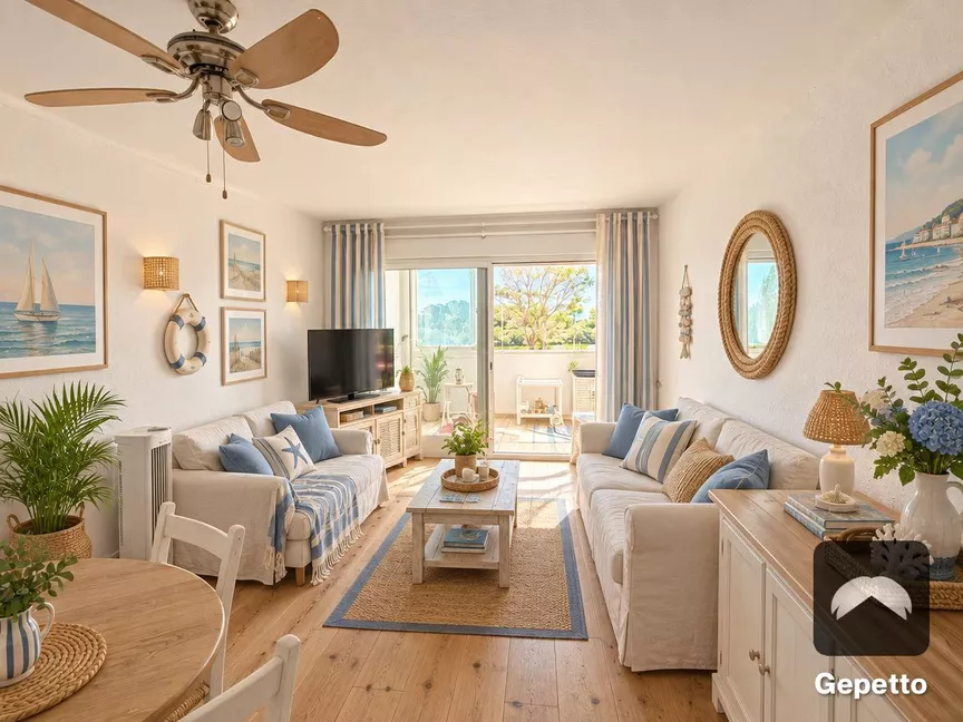 2-bedroom beachfront apartment in Empuriabrava